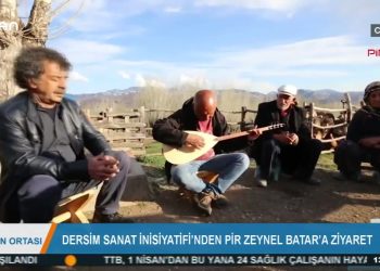 DERSİM SANATİN İSİYATİFİ’NDEN PİR ZEYNEL BATAR’A ZİYARET