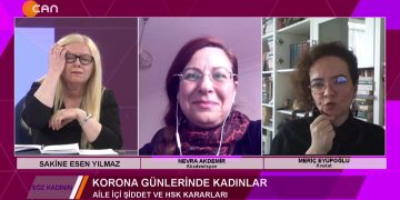 SÖZ KADININ – SAKİNE ESENYILMAZ – AKADEMİSYEN NEVRA AKDEMİR – AV.MERİÇ EYÜPOGLU – 08.04.2020