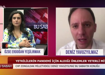BU SABAH – ÖZGE ERDOGANYEŞİLIRMAKİLE CHP ZONGULDAK M.V.DENİZ YAVUZYILMAZ – 20.05.2020