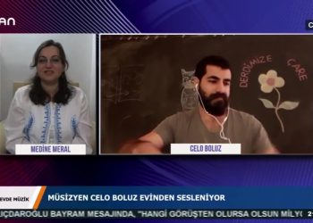 EVDE MÜZİK – MEDİNE MERAL & CELO SOLUZ _ MÜZİSYEN -24.05.2020