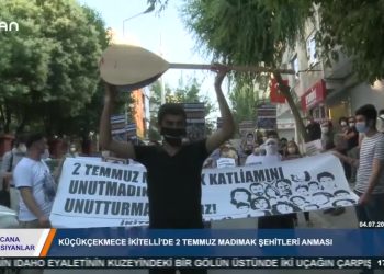 CANA YANSIYANLAR -İKİTELLİ’DE 2 TEMMUZ MADIMAK ANMASI- 07.07.2020