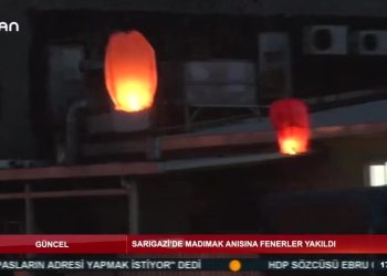 ·GÜNCEL – SARIGAZİ’DE MADIMAK ANISINA FENERLER YAKILDI- 03.07.2020