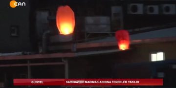 ·GÜNCEL – SARIGAZİ’DE MADIMAK ANISINA FENERLER YAKILDI- 03.07.2020