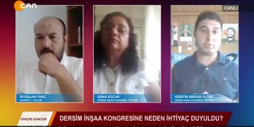 İSVİÇRE GÜNCESİ- DERSİMİNŞAA KONGRESİ- 20.07.2020