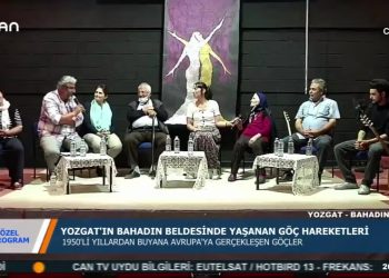 ÖZEL PROGRAM – YOZGArlN SORGUN İLÇESİBAHADIN HALKIAVRUPA’YA GÖÇYILLARINIANLATIYOR-22.07.2020