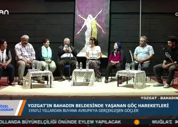 ÖZEL PROGRAM – YOZGArlN SORGUN İLÇESİBAHADIN HALKIAVRUPA’YA GÖÇYILLARINIANLATIYOR – 22.07.2020