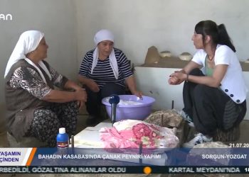 YAŞAMINİÇİNDEN -BAHADIN KASABASINDA ÇANAK PEYNİRİ YAPIMI_ SORGUN-YOZGAT – 25.07.2020