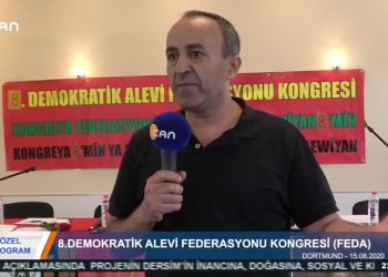 ÖZEL PROGRAM – 8.DEMOKRATİK ALEVİFEDERASYONU KONGRESİ(FEDA) – 22.08.2020