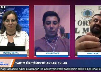 ÖZEL PROGRAM – MEDİNE MERALİLE – TARIM POLİTİKALAR!VE SENDİKALAŞMA – 13.08.2020