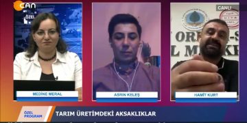 ÖZEL PROGRAM – MEDİNE MERALİLE – TARIM POLİTİKALAR!VE SENDİKALAŞMA – 13.08.2020
