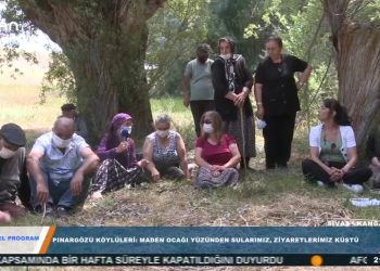 ÖZEL PROGRAM – PINARGÖZÜ KÖYLÜLERİ_MADEN OCAGIYÜZÜNDEN SULARIMIZ,ZİYARETLERİMİZ KÜSTÜ -04.08.202i)