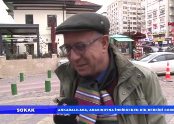 Ankaralılara, Anasınıfına İndirgenen Din Dersini Sorduk ( SOKAK ) sizlerle..19.01.2022