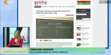 ? Dilek Odabaş Bakır ile Can’da Bu Sabah’ın 19 Ocak Çarşamba günü konukları ??Rıdvan Turan |HDP Mersin Milletvekili?Ercüment Akdeniz |EMEP Genel Başkanı