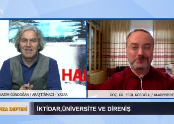 İktidar, Üniversite ve Direniş, Kazım Gündoğan ile Hafıza Defteri – Konuk: Erol Köroğlu sizlerle…06.01.2022
