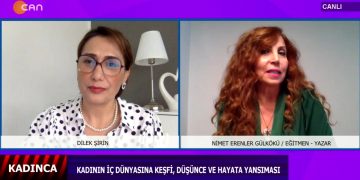 Kadının iç dünyasına keşfi , düşünce ve hayata yansıması – Dilek Şirin ve Yazar Nimet Erenler Gülkökü ile KADINCA programında sizlerle… 08.01.2022