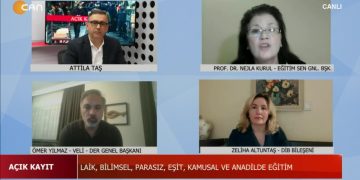 27 Şubat Demokrasi ve Laiklik Buluşması, Attila Taş ile Açık Kayıt. Konuk: Nejla Kurul, Selma Gürkan, Ömer Yılmaz, Zeliha Altuntaş