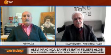 Alevi inancında, zahiri ve batınî felsefe algısı – Ali Köylüce’nin sunduğu Dar-û Dîdar programının bugünkü konuğu araştırmacı-yazar Süleyman Zaman – 27.02.2022