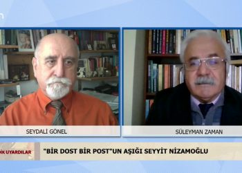 ”Bir Dost bir post”un aşığı Seyyit Nizamoğlu – Seydali Gönel’in sunduğu Uyur İdik Uyardılar programı bugün konuğu Süleyman Zaman ile sizlerle..