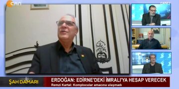 Erdoğan’nın Öcalan, Demirtaş Mesajı Ne Anlama Geliyor? -Konra-GEL Eş Başkanı ve DEP Eski Milletvekili Remzi KARTAL, ŞAH DAMARI Programında Şükrü YILDIZ, Zeynel GÜL ve Ali KÖYLÜCE’nin Sorularını Cevaplıyor.