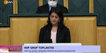 HDP Grup Toplantısı HDP Eş Genel Başkanı Pervin Buldan Konuşuyor