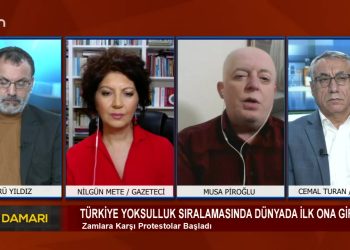 İşid’e Türkiye Şemsiyesi, Türkiye yoksulluk sıralamasında ilk ona girdi, Şükrü Yıldız ile Şah Damarı – Konuk:Musa Piroğlu, Nilgün Mete, Cemal Turan