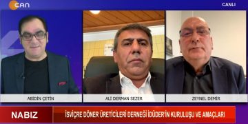 İsvicre’de Döner Üreticilerinin Sorunları ve Çözüm Önerileri, Abidin Çetin ile Nabız. Konuk: Zeynel Demir, Ali Derman Sezer