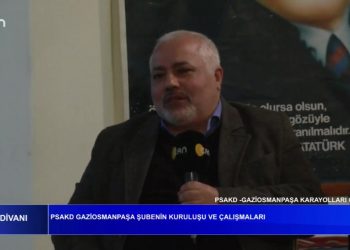 PSAKD Gaziosmanpaşa Şubesinin Kuruluşu ve Çalışmaları – İbrahim Karakaya’nın sunduğu Canlar Divanı programı bugün konukları Hıdır Çam, Halil Serim , Şeref Soyaktaş ve Savaş Kılıçaslan ile birlikte sizlerle..