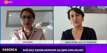 Sağlıkçı Kadınların çalışma zorlukları – Dilek Şirin’in sunduğu Kadınca programının bugünkü konuğu Acil Tıp Teknisyeni Şabun Doğan.. – 26.02.2022