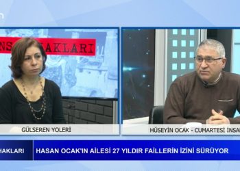 Hasan Ocak’ın Ailesi 27 Yıldır Faillerin İzini Sürüyor, Gülseren Yoleri ile İnsan Hakları. Konuk: Hüseyin Ocak sizlerle