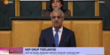 HDP Grup Toplantısı – HDP Eş Genel Başkanı Mithat Sancar Konuşuyor