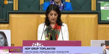 HDP Grup Toplantısı HDP Eş Genel Başkanı Pervin Buldan Konuşuyor