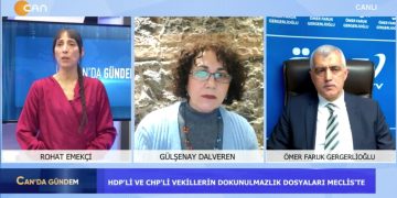 HDP’li ve CHP’li Vekillerin Dokunulmazlık Dosyaları Mecliste, Rohat Emekçi ile Canda Gündem. Konuklar: Gülşenay Dalveren, Ömer Faruk Gergerlioğlu, Atilla Özdoğan