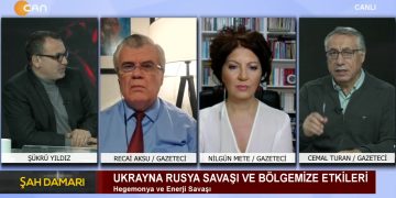 Ukrayna Rusya Savaşı ve Bölgemize Etkileri, 8 Mart’tan Newroz’a Direniş Alanları. Şükrü Yıldız ile Şah Damarı. Konuklar: Recai Aksu, Cemal Turan, Nilgün Mete