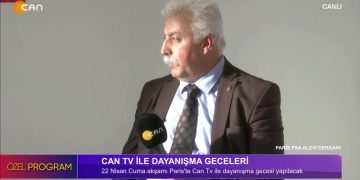 Can Tv ile dayanışma gecelerine çağrı – Özel Program, Paris Pir Sultan Abdal Alevi Dergahı