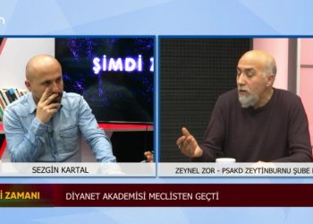 Devletin Alevi Kurumlarıyla Görüşmesi, Sezgin Kartal ile Şimdi Zamanı. Konuklar: Zeybel Zor, Okan Eroğlu Sizlerle..
