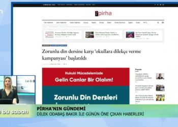 Dilek Odabaş Bakır ile Can’da Bu Sabah’ın 14 Nisan Perşembe günü konukları Gültan Kışanak’ın kızı Evin Kışanak Kadın Cinayetlerini Durduracağız Platformu Temsilcisi Nurşen İnal