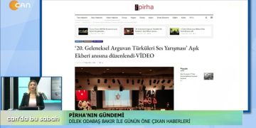 Dilek Odabaş Bakır ile Can’da Bu Sabah’ın 18 Nisan Pazartesi günü konukları Ekonomist Doç. Dr. Erdem Bağcı Sanatçı Mervan Tan