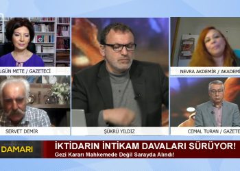Gezi Kararı Mahkemede Değil Sarayda Alındı, Şükrü Yıldız ile Şah Damarı. Konuklar: Servet Demir, Nilgün Mete, Cemal Turan, Nevra Akdemir Sizlerle..