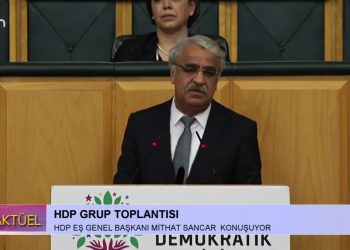 HDP Grup Toplantısı – HDP Eş Genel Başkanı Mithat Sancar Konuşuyor
