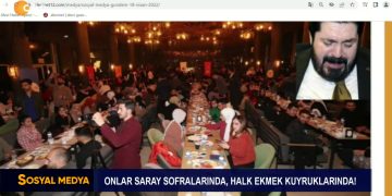 Onlar Saray Sofralarında, Halk Ekmek Kuyruklarında, Şükrü Yıldız ile Sosyal Medya Sizlerle..