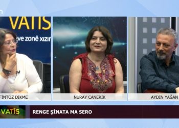 Sanatımızın Renkleri…Fintoz Dikme ile Nuray Canerik ve Aydın Yağan VATİS programında sizlerle… Rengê Hunerê Ma… Eve Fintoz Dikme a Nuray Canerik û Aydın Yağan Programê VATİS’de meymanê sımayê