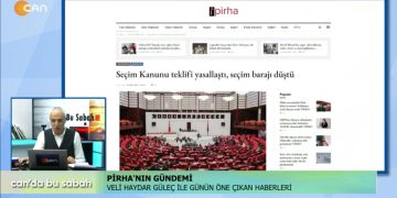 Veli Haydar Güleç ile Can’da Bu Sabah.Konuk: Aydın Çubukçu Sizlerle..