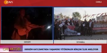 85. Yılında Dersim Katliamında Yaşamını Yitirenler Anılıyor, Dersim ve İstanbul’da Canlı Anılıyor..