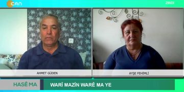Ahmet Güden’in Sunduğu Hasê ma Programının Konukları Ayşe Fehimli Ve Av. Erdal Kadem