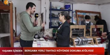 Bergama Yerli Tahtacı Köyünde Dokuma Atölyesi. Yaşamın içinden Sizlerle..