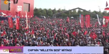 Can Aktüel – CHP’nin ”Milletin Sesi” Mitingi – Maltepe / istanbul