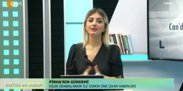 Dilek Odabaş Bakır ile Can’da Bu Sabah’ın 30 Mayıs Pazartesi günü konukları Gazeteci Hayko Bağdat SES Şişli Şube Eşbaşkanı Abuzer Aslan