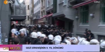 Gezi Direnişinin 9. Yıl Dönümü.. Taksim’de Polis Göstericilere Müdahale Ediyor..
