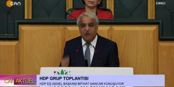 HDP Grup Toplantısı HDP Eş Genel Başkanı Mithat Sancar Konuşuyor…