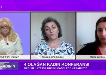 Sakine Esen Yılmaz’ın Sunduğu Söz Kadının Programının Konukları Songül Morsümbül Ve Bedia Akkaya Sizlerle…